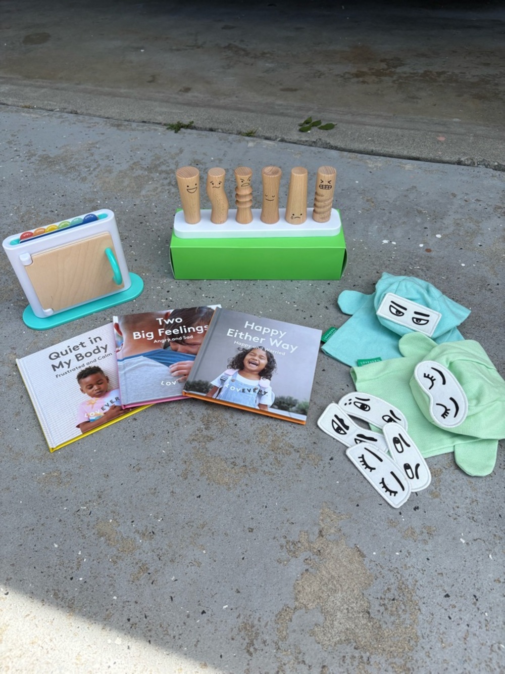 Lovevery Emotions Learning Play Set big feelings bundle